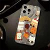 Phone Case For iPhone 17 Pro Max Air 16 15 14 13 Pro Max 12 11 XS XR X Plus Fashion Cartoon Hard Cover Delicious Dessert Bread