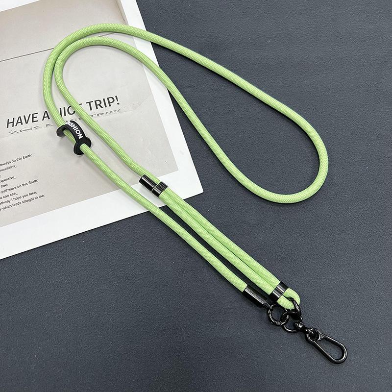 Mobile Phone Lanyard Crossbody Neck 1MM Polyester Mobile Phone Rope Neck Crossbody Adjustable Hand + Lanyard Crossbody Can Be Carried