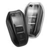 For Peugeot 3008 206 301 508 208 2008 Rifter 307 308 207 408 407 5008 For Citroen C5 C4 C3 C2 Transparent TPU Car Key Case Shell