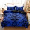 Gothic Style Skull Bedding Sets For Adults Bed Supplies Set Duvet Cover Set With Pillowcases No Filling Luxury Birthday Gifts