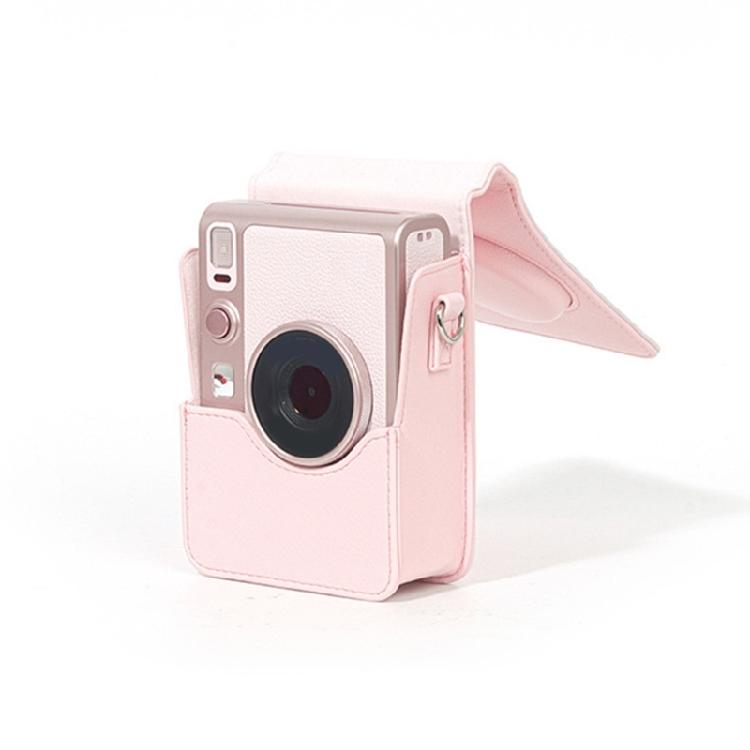 Lehká crossbody taška na fotoaparát pro Mini EVO, pouzdro na fotoaparát s vnitřním tlumením nárazů, voděodolné pouzdro z PU kůže