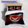 Ensemble de literie 3 pièces imprimé Sheffield United Football, Ensemble de housse de couette de chambre confortable et respectueux de la peau