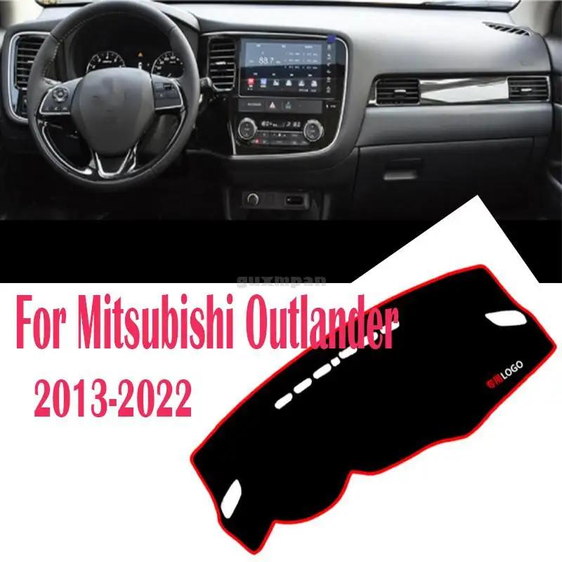 For Mitsubishi Outlander 2013-2022 Dashboard Cover Protective Pad Dash Board Sunshade Carpet Car Accessories 2015 2016-2022