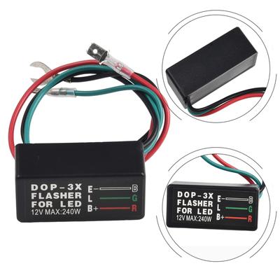 Pašalinkite mirksėjimo problemas su LED posūkių žibintais Motociklo LED mirksėjimo relė