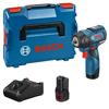 Bosch Professional GDS 12V-115 Impact Wrench + 2 X 3.0Ah Batteries + L-BOXX - 06019E0103