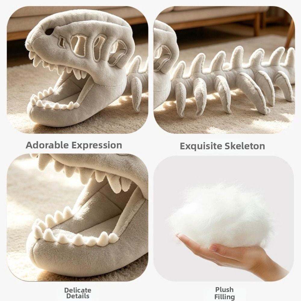 80/110CM Dinosaur Skeleton Pet Costume 3D Dog Cosplay Headwear Pet Supplies