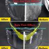 1/2PCS Helmet Clear Rainproof Film Anti-Fog Film Helmet Lens Nano Coating Sticker Motorcycle Rainy Safety Driving Accessories
