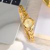 Niche Light Luxury Small Exquisite Alloy Bracelet Watch High-End Sense Diamond-Encrusted Women'S Waterproof Quartz Watch