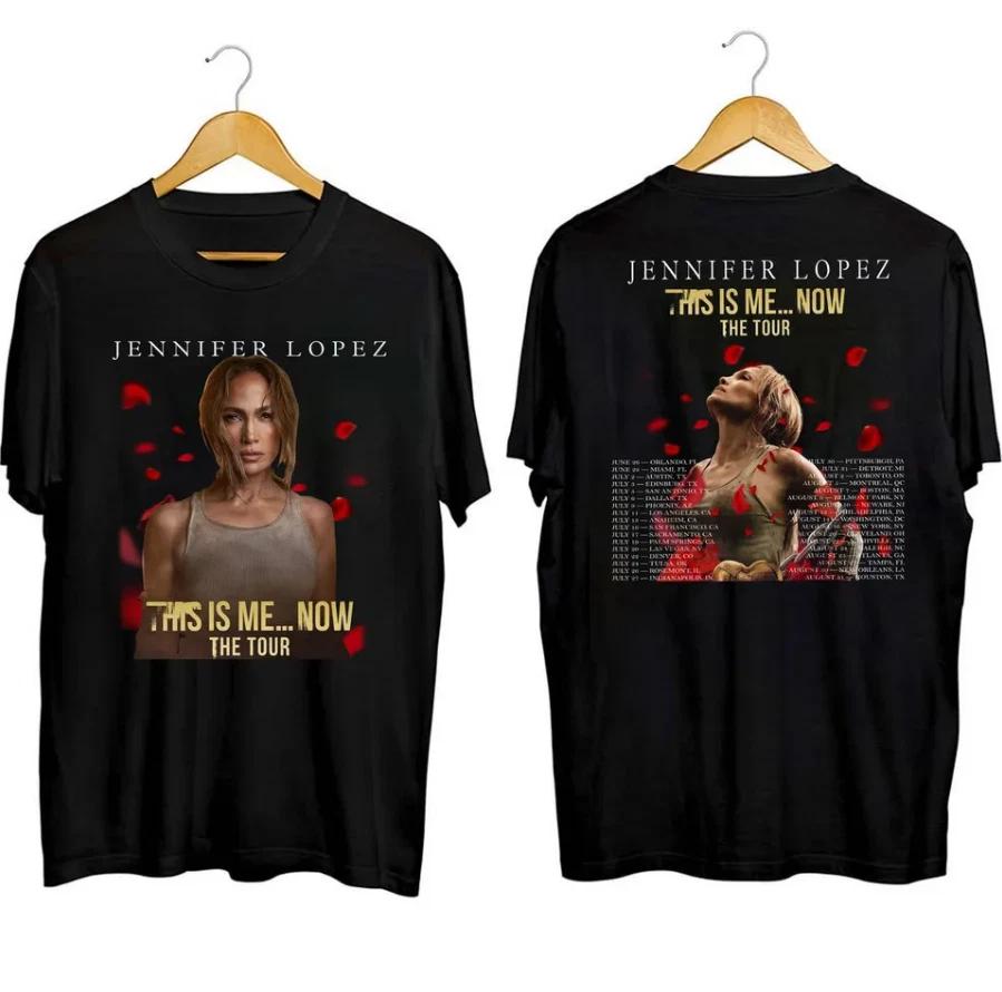 

Jennifer Lopez 2024 This Is Me Now Tour Shirt, Heavyweight JLO Tee High-end Luxury Is for Both Men and Women Top Y2k 4XL