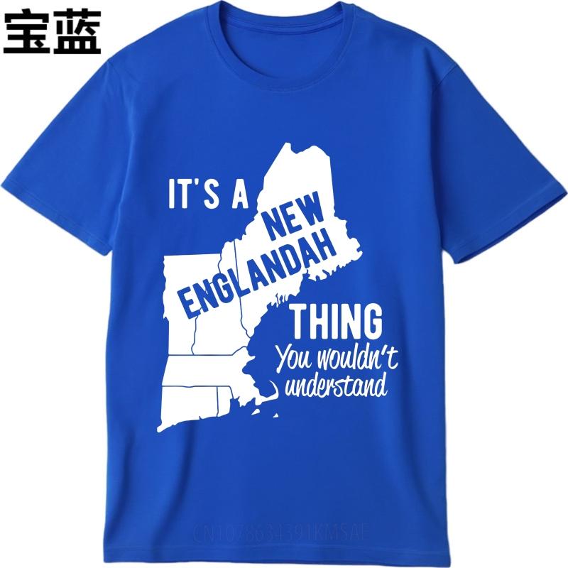 Plus Size Summer For Her Tshirt Its A New Englandah Thing You Wouldnt Understand Short Sleeve Solid Color ONeck Tshirt