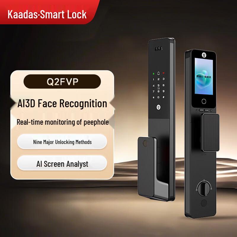 Kaadas Q2 FVP Smart Lock with Face Recognition
