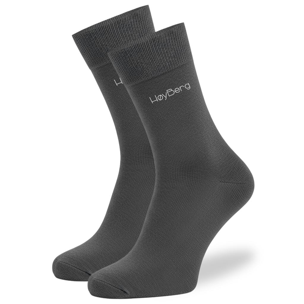 Høyberg Herren Anzugsocken 6 Paar Lang Baumwolle Mix Farbe