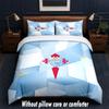 Celta Vigo FC Design Bed Bedding Set 1 Duvet Cover + 2 Pillowcases Soft Breathable Household Bed Linens