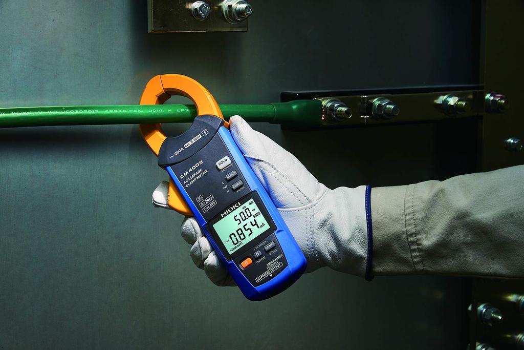 HIOKI AC Leak Clamp Meter Wireless Adapter Z3210 Set Bluetooth Communication Current Leakage Measurement AC Leakage Detection External Output