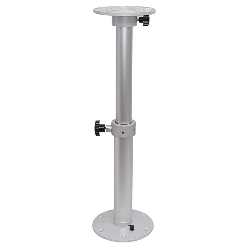 Noga Stołu do Kampera Stojak Stołu Noga Podstawy Stołu 460 do 700 mm Regulowana Obrotowa o 360° do Kampera Łodzi Jachtu Domu