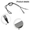Quality Type C to 3 5mm Male Adapter for Headphones and Mic Connection