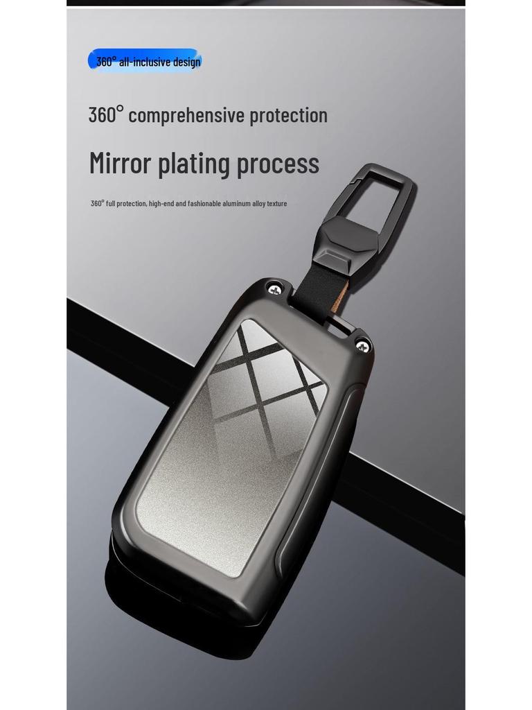 Compatible Key Case for Volkswagen Cars: 24 Sagitar, Bora, Golf 7, Tiguan L, Tayron, Yi, Magotan, and 23 Model CC.