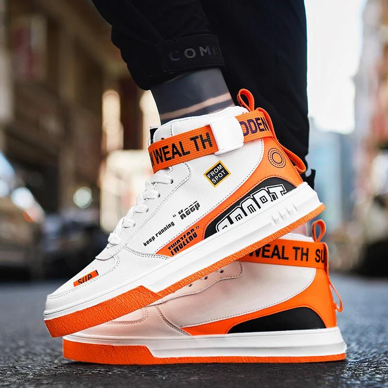 Men Casual Shoes High Top Sneaker  's Fashion New Men Shoes High Quality Non-slip Walking Shoe Zapatillas Big Size 46