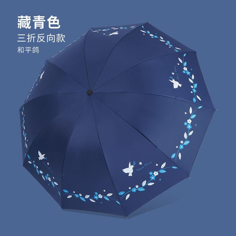 Manual Umbrella Large Dual-purpose Umbrella Female Student Sun Protection Anti-UV Parasol Sun Umbrella UPF Sun Protection