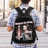 Demon Slayer Backpacks Kimetsu No Yaiba Nezuko Awakened Demon Daypack  Mochila Office Work Retro Washable Rucksack