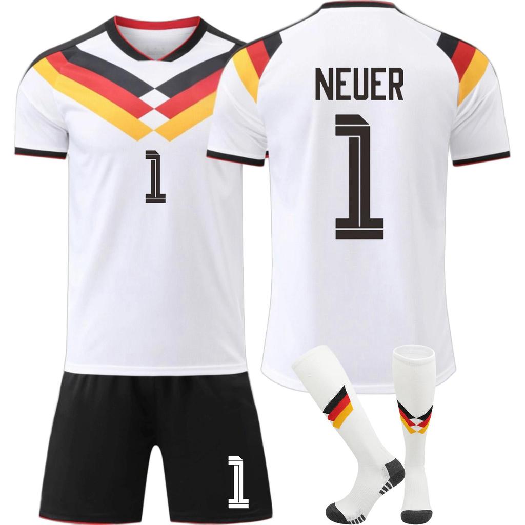 2526Germany home jersey sports team uniform suit football training suit three pieces