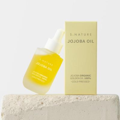 S-NATURE Jojoba Oil 30ml 100% Pure & Cold-Pressed Natural Facial Oil