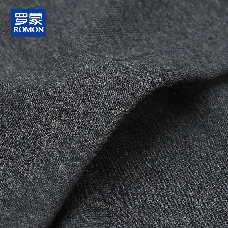 ROMON Men's Loose-Fit Hooded Zipper Sweatshirt Jacket