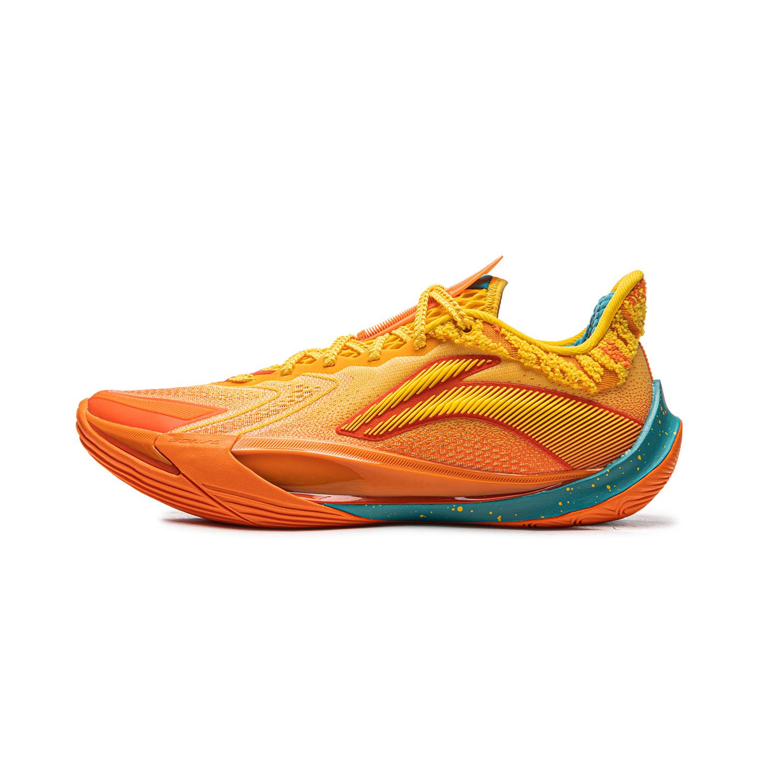 

Li Ning Pokemon X Sonic 13 V2 Charizard Легка амортизація Стабільна підтримка Спортивне взуття Чоловічі кросівки Жовто-помаранчевий ABAV075-5 44