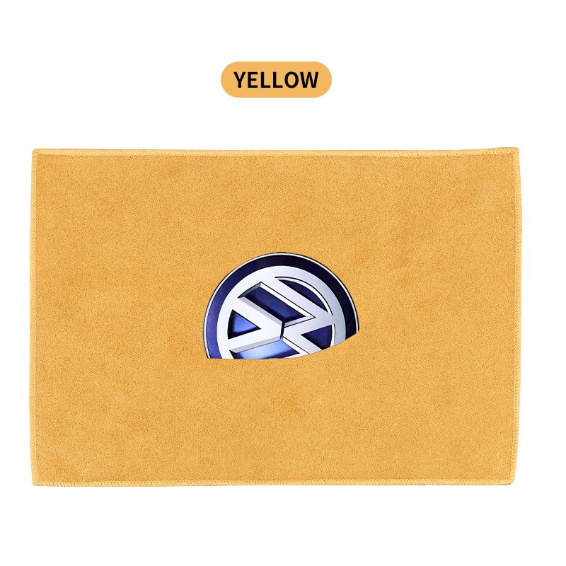 Suede Car Towel Microfiber Cleaning Drying Rag Cloth For Volkswagen MK6 MK5 MK4 MK7 Golf-4 5 6 7 Passat Ibiza Leon  Altea Aztec