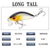 1PCS Minnow Fishing Lure 50mm 4.2g Hard Bait Jig Bait Carp Striped Bass Fishing Tackle Fishing Lure Carp Bait