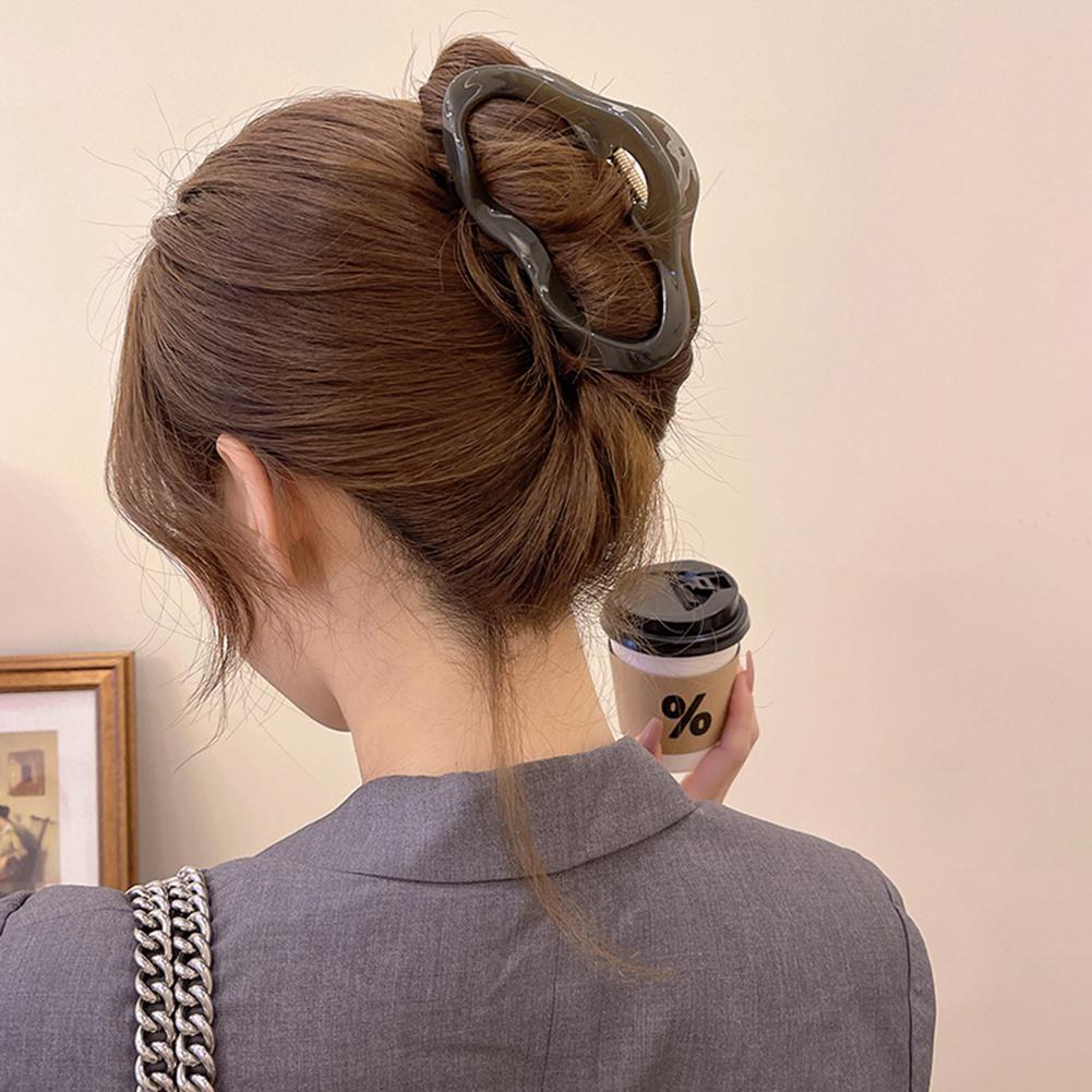 Women Large Hair Claw Clips Irregular Cloud Shape Elegant Hair Claws Headdress For Gifts