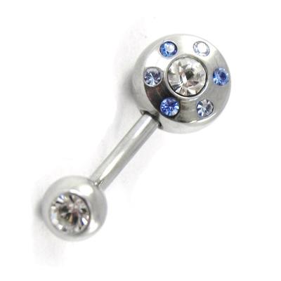 [H9200] - Body Piercing 'Déesse' Blue White
