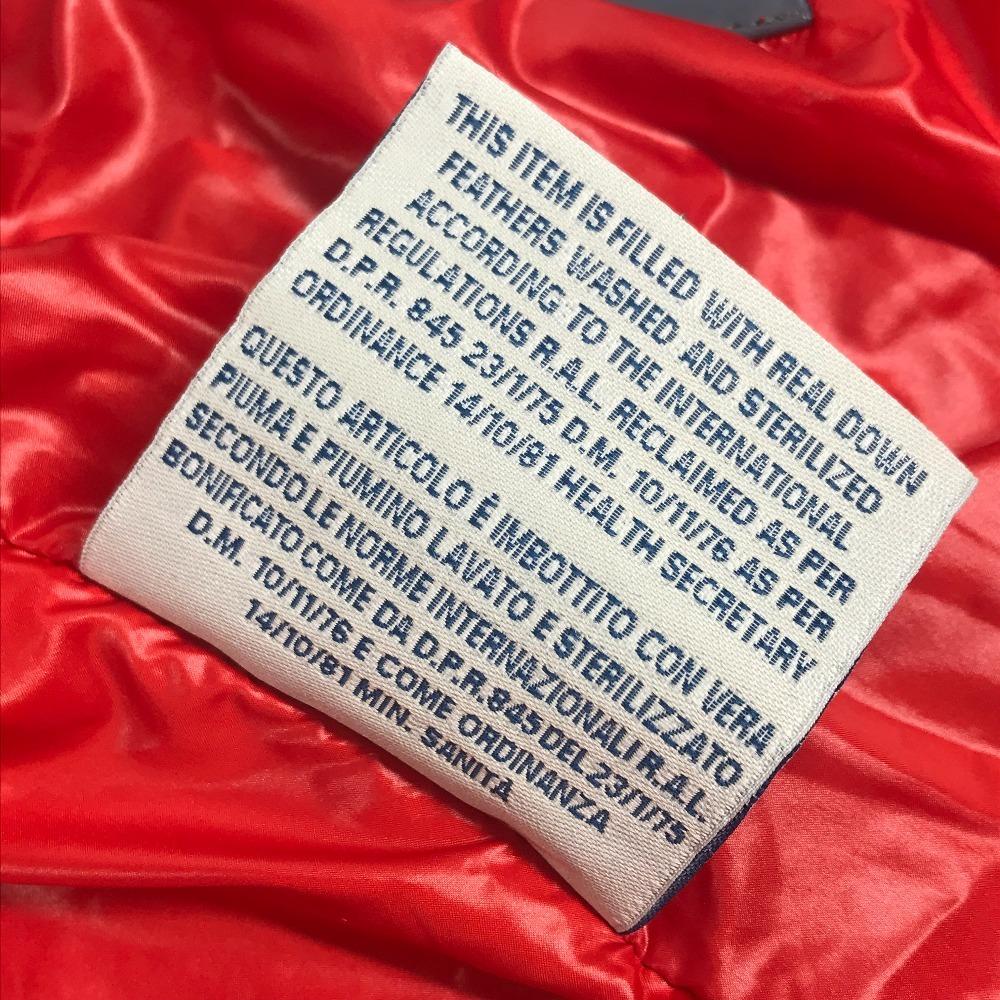 MONCLER Hooded HEVER GILET Apparel Sleeveless Down vest down / Nylon Red