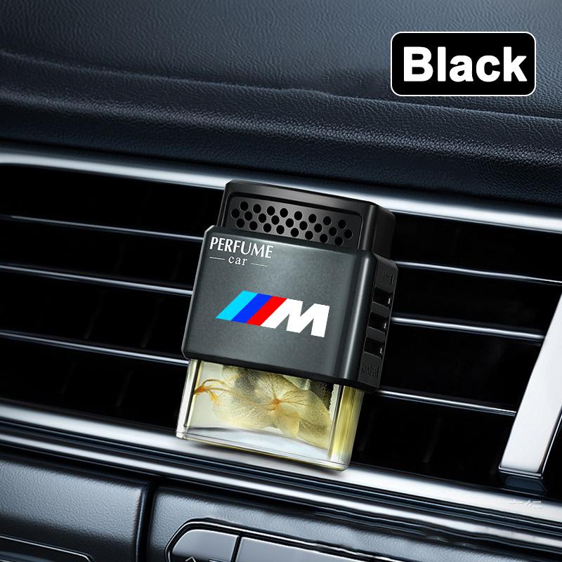 QXFA9 Car Air Freshener Smell Vent Perfume Flavoring Auto Interior Accessories For BMW 50th 1 3 5 7 Series X1 X3 X4 X5 X6 F10 F20 F30