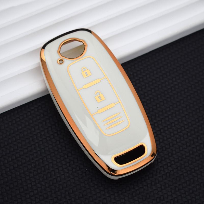 3 4 Buttons Tpu Remote Key Case Cover Shell Fob Holder Keychain For Nissan X-Trail T33 Qashqai J12 Teana Altima Ariya