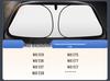 Foldable Titanium Silver Car Sunshade with Heat Insulation and UV Protection