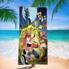 Video Game C-Crash B-Bandicoot Beach Towel Bath Towels for Girl Microfiber Quick Dry Custom Sand Free Beach Yoga Spa Gym Pool
