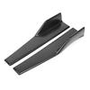 2pcs Universal Car Side Skirt Rocker Splitters Scratch Proof Winglet Diffuser 450mm 17.7in