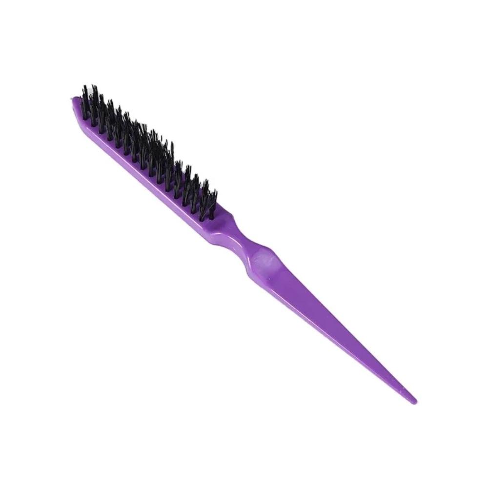 15PCS Professional Slim Line Teasing Hair Brush Backcombing Comb Tool for Salon Styling - 4 Colors Wholesale Stylist Supplies