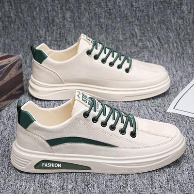 Casual Soft Sole Versatile Men's Shoes, Lightweight and Comfortable, Spring and Autumn Sports Shoes, Men's Breathable Single Shoes