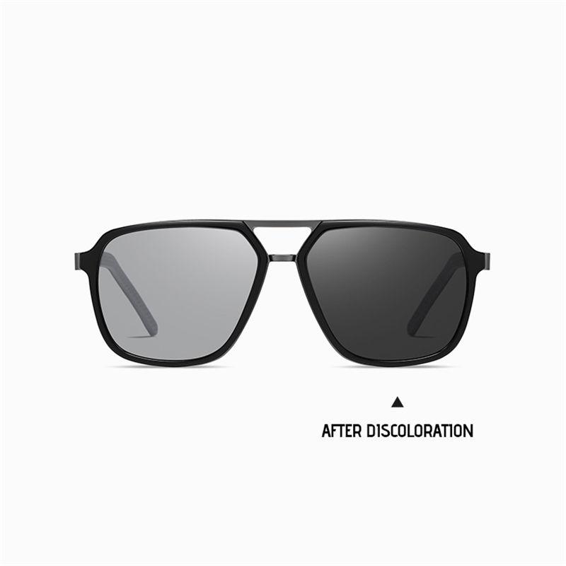Fashion Photochromic Polarized Sunglasses for Women Men Unisex UV400 Anti Glare Spots Driving Fishing Glasses GZW