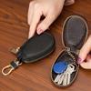 Fashion Faux Leather Key Holder, Large Key Pouch for Men Women, Compact Home Key Storage Bag, Stylish Organizer