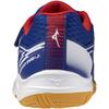 Table Tennis Shoes Cross Match Smash Unisex cm 2E Blue x White x Red [Mizuno] Jr. 18.0