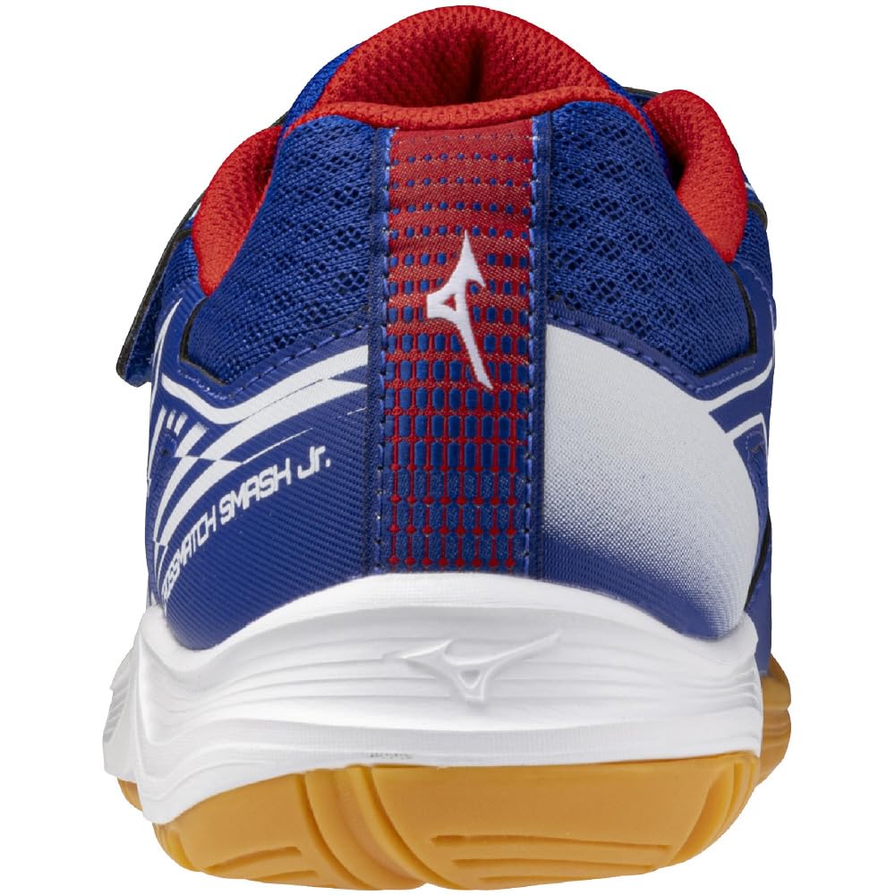Table Tennis Shoes Cross Match Smash Unisex cm 2E Blue x White x Red [Mizuno] Jr. 18.0