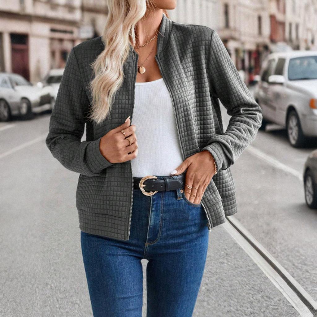 Coat For Women Dressy Casual Jacket Printing Long Sleeve Tops