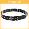 Fashion Solid Color Rivet Design Women Casual Belt For Streetwear Looks