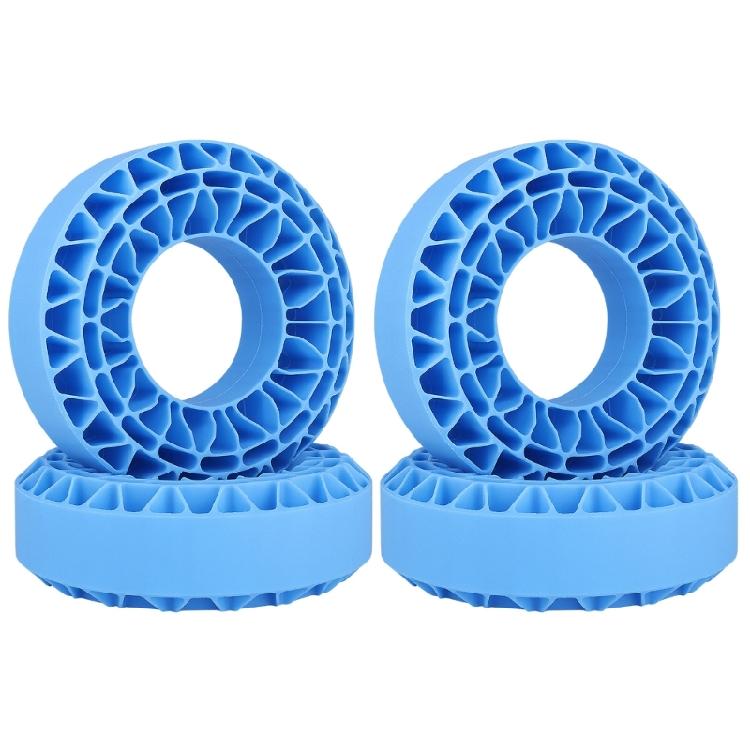 

1/10 Vehicle Tire Inserts 4PCS Tyre Silicone Inner Lining With Optional Color For Remote Control Car Modification синій