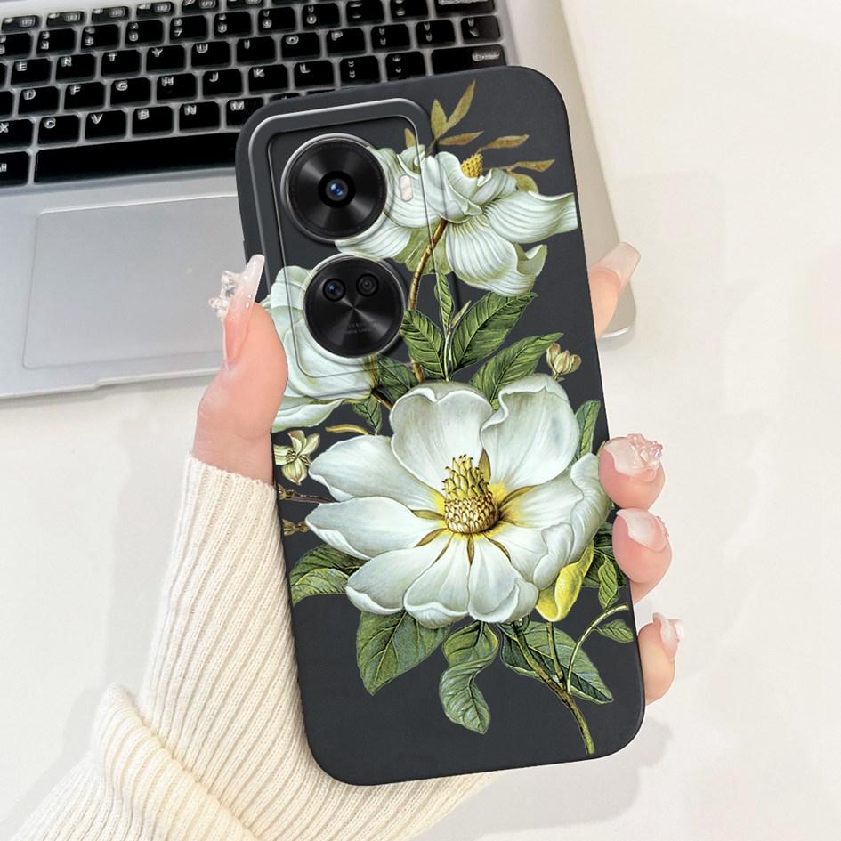 Für Huawei Nova 11 SE Hülle Süßer Hase Kaktus Cartoon Weiches Flüssigsilikon Stoßfeste Abdeckung Für Huawei Nova 12 SE BNE-LX1 Capa
