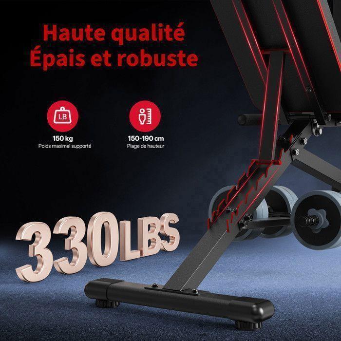 PASYOU Heavy Leg Press, Backrest Adjustable To 9 Positions
