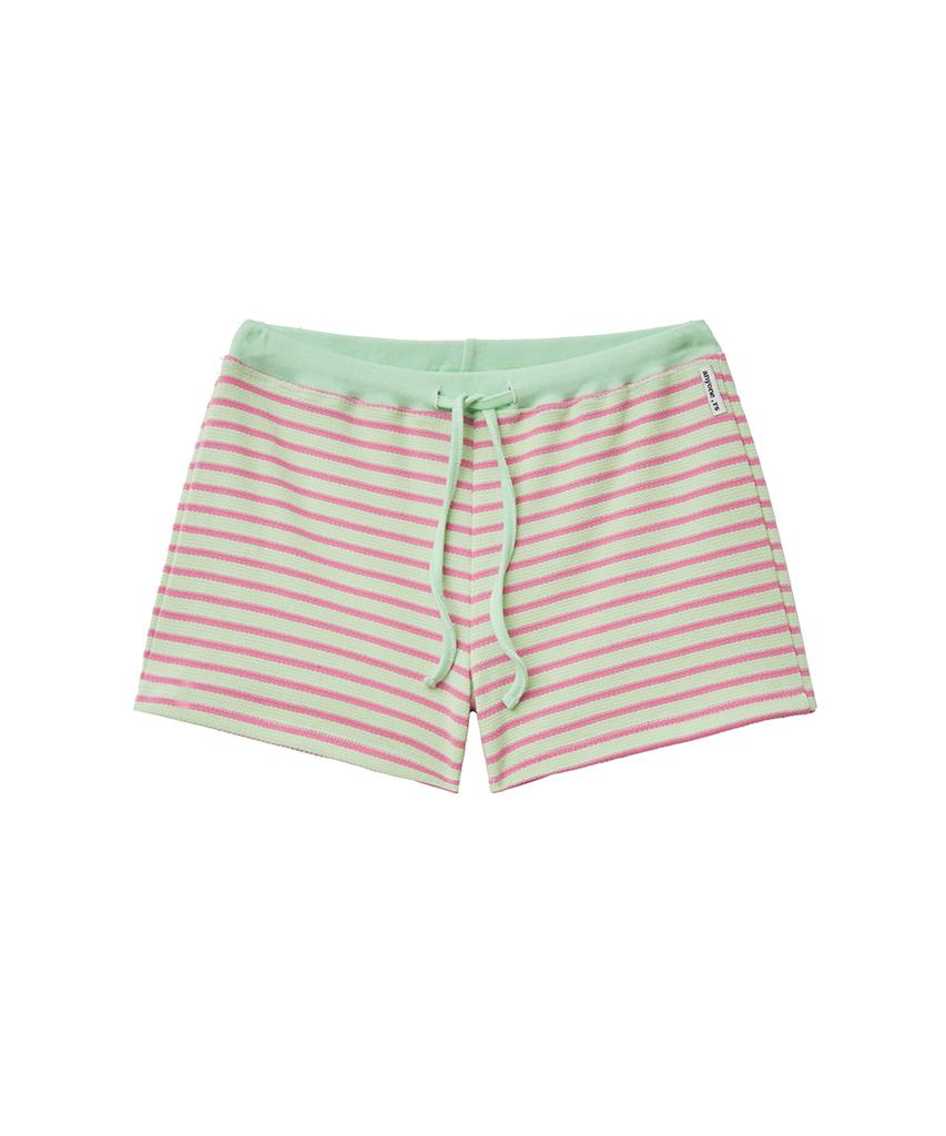 Lense Stripe Micro Shorts Mint